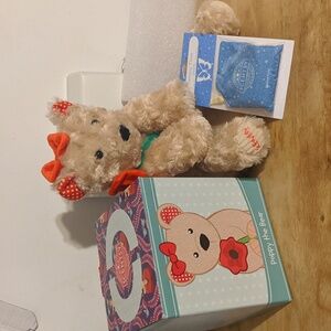 Poppy the Bear Scentsy Buddy New in Box with Scent Pack